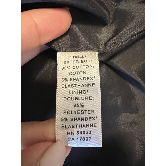 Banana Republic Skirt Size 4 Stretch Black Preppy Business Casual Office Event - Picture 7 of 8